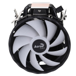 Aerocool Rave 3 Frgb Pwm 4p Cpu jahuti, 120mm Argb, 4 soojustoru, must