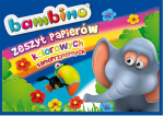 Bambino v&auml;rviline paber B4, 8 lehte, 80 g/m&sup2;