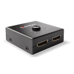 Lindy 2-pordiline 18g Hdmi l&uuml;liti, kahesuunaline
