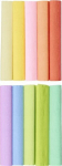 Topcrea Krepppaber 50x200 cm, 10 pastelset v&auml;rvi