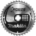 Makita saeleht 165x20mm, 40 hammast, puidule