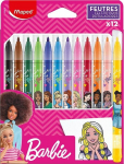 Maped Barbie viltpliiatsid lastele, 12 v&auml;rvi