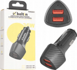 Autolaadija Quick Charge 3.0, 2x Usb, 7.2a