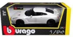 Mudel Bburago Nissan Gt-r 1:24 valge