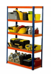 Metallist riiul Helios Hno 196x180x40cm, 5 riiulit, 275kg/riiul