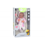 Baby Doll With Pacifier Unicorn Bodysuit Pink Blanket Accessories 35 cm