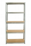 Metallist tsingitud riiulialus Helios 213x110x45 cm, 5 riiulit, 275 kg/riiul