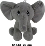 Pehme pl&uuml;&uuml;sist elevant 20 cm
