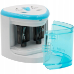 Strigo elektriline topeltpliiatsiteritaja koos hoidikuga, sinine