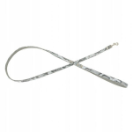 Nahast koerarihm Wild Snake, hall, 13mm/120cm