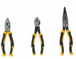 Dewalt 3 tk. tangide komplekt: k&uuml;lgmised, pikendatud, universaalsed