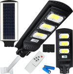 Liikumis- ja h&auml;marikuanduritega t&auml;nava Led p&auml;ikeselamp 240w