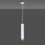 Emibig Kibo 642/1 rippvalgusti, valge/kuldne