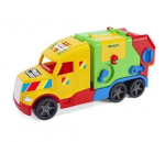 Wader Magic Truck Basic pr&uuml;giauto konteineriga, 59,5 cm