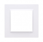 Simon 10 Frame Single for Contact Cr1/11 White