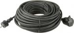 30 m aiapikendusjuhe, 1 pistikupesa, must, kumm-neopreen, 230 V