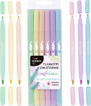 Kidea pastellsed kahepoolsed markerid, 12 v&auml;rvi