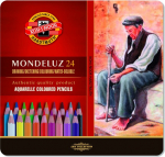 Koh-i-noor Mondeluz 3724 akvarellpliiatsid, 24 tk.