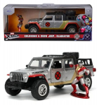 Jada Marvel X-men Jeep Gladiator 1:32 Colossi figuuriga