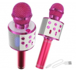 Karaoke mikrofon k&otilde;lariga ja h&auml;&auml;le muutmise efektidega