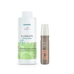 Wella Elements rahustav &scaron;ampoon 1000ml + Wella EIMI Body Crafter 150ml