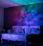 T&auml;heprojektor &ouml;ine valgusprojektor lastele Led Laser Galaxia