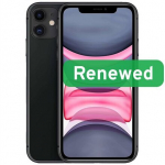 Apple iPhone 11 4G 64GB Must Leitud Uuendatud Klass A