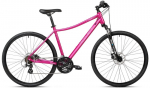Jalgratas Romet Orkan 2 D 2025 roosa-valge-hele grafiit-20" / L