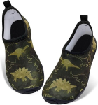 Ujumissussid Saitdress dinosaurus, must-roheline