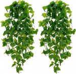 Kunstlikud rippuvad pothos-viinapuud rohelised 2 tk