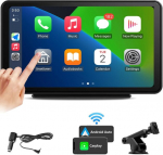 Autoekraan CarPlay, juhtmevaba, 7" IPS puuteekraan