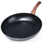 Prahipann graniit BLACK&WOOD 32 cm must Orion