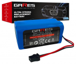 Garesi asendusaku mudelitele Robojet Duel 3, Tesvor, Venga, Bissell, Ecovacs, Mamibot, Eufy, Concept, Proscenic, Ultenic, Genio, Gutrend, Kitfort, Liectroux, PHICOMM, Polaris, Setti 14,4 V 3,5 Ah
