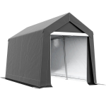 Garaažitelk 2,1x3,6x2,35 m, UV-kaitse, veekindel, lukk, tumehall