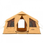 T&auml;ispuhutav telk, 4.8x3.6x2.2 m, kollane, 4 hooaja gl&auml;mping