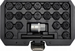 Padrunv&otilde;tmete komplekt Yato YT-060303, 22-osaline BMW rataste lukupoltide 1/2" CrMo