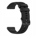 &bdquo;BestAccessories" silikoonist kellarihm 20 mm, must