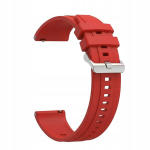 &bdquo;BestAccessories" silikoonist kellarihm 18 mm H. Watch GT6 / GT5 / GT4 41mm, punane