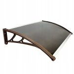Uksekate Metal-gum, 100x60 cm, pruun