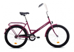 Linna jalgratas Capriolo Every Day, 24", punane