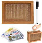 Retro puidust s&auml;&auml;stupank 4-in-1 s&auml;&auml;stmise sihtm&auml;rgiga