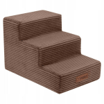 Welsti koera trepp 30cm 3 astme pruunist Pesusaabet kuni 10 kg
