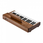 Laste klaverklaviatuur, 37 klahviga digitaalne klaver, 54x27.5x18 cm, p&auml;hkel, puidust