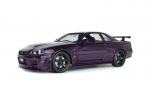Diecast mudel Solido S1804311 Nissan Skyline (R34) Gt-R Z Tune Midnight Purple 1999 1/18