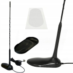 CB-antenn magnetiline ilma h&auml;&auml;lestamiseta, CB antena magnetinė be derinimo