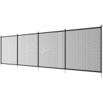Basseiniaed, 1.2x3.7 m, must, eemaldatav Teslin PVC v&otilde;rk