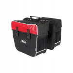 Jalgratta pakiruumi kott M-wave Amsterdam, 30l, must/punane