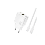 30W PD GaN seinakinnituslaadija USB-C kaabliga