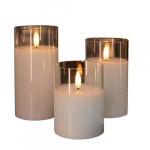 LED Kaugjuhitav K&uuml;&uuml;nal Komplekt, 10,16 cm12,7 cm 15,24 cm rinkinys i&scaron; 3 su nuotolinio valdymo pultu