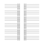 Vannitoa radiaator valge redel 120x50 cm radiaator modern Granitan Milo